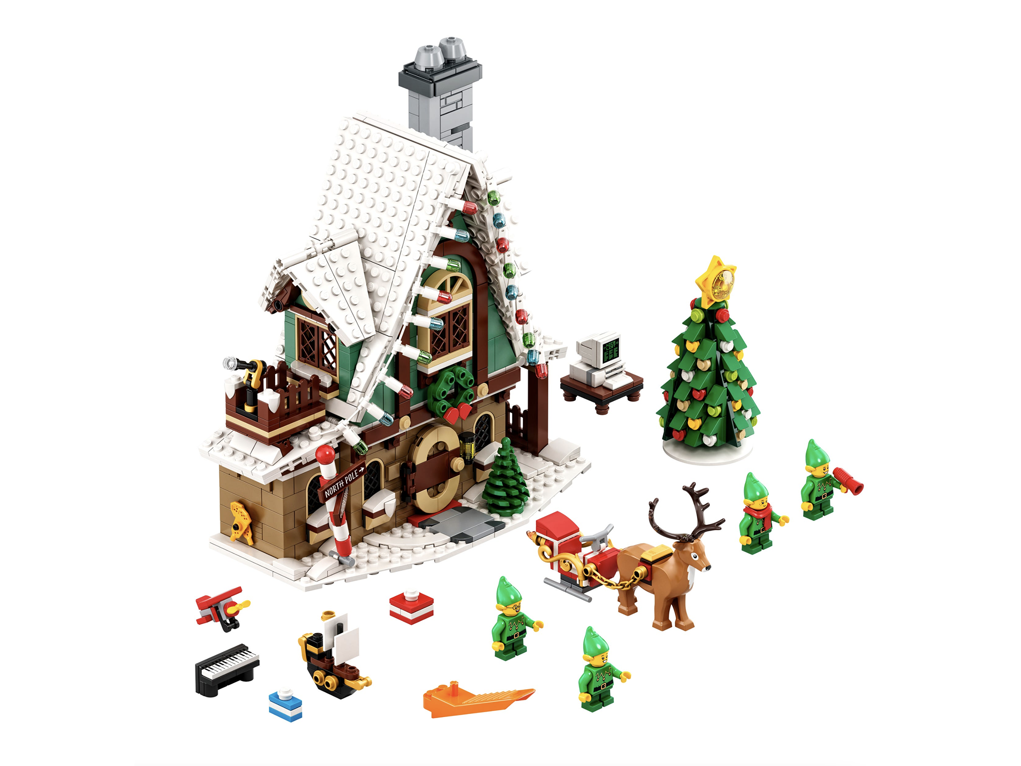 Christmas themed hot sale lego sets